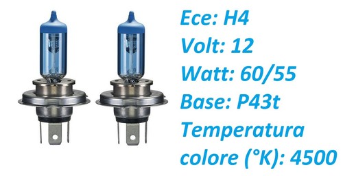 Set lampade 12v - 12v, =